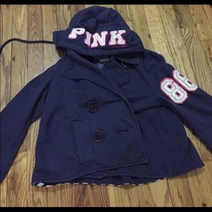 🎀RARE HTF Victoria's Secret PINK COAT 🎀